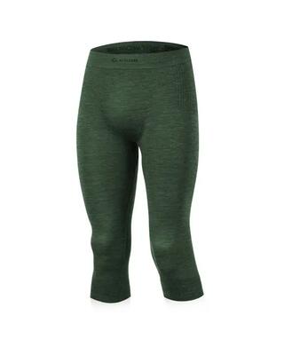 Uomo - Ciclismo - Collant in lana merino 3/4 - senza cuciture riscaldante