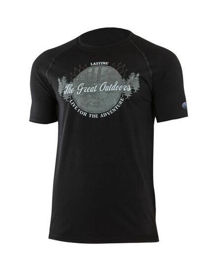 Homme - Cyclisme - Maillot de corps à manches courtes - Mérinos, léger - LUCAS