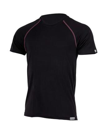 Heren - racefiets - kortearm-onderlaag - Merino VIKTOR - zwart