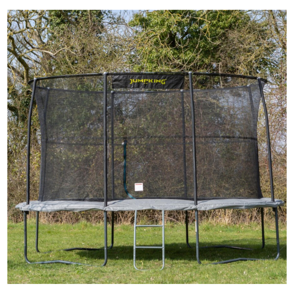 Trampoline ovale Combo Pro V2 305 x 457 cm avec filet 2/3