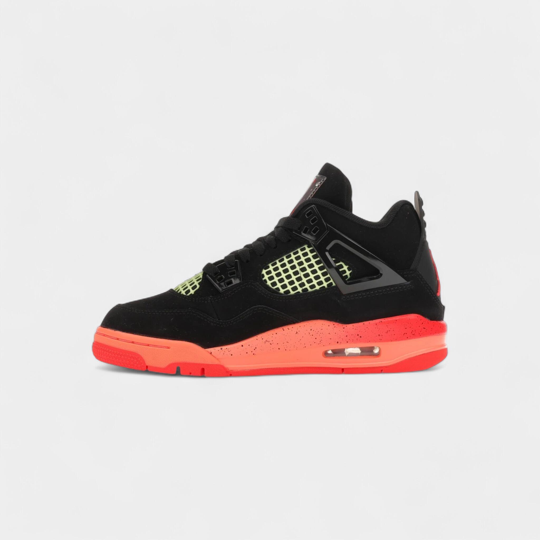 Jordan 4 Retro Black Infrared Barely Volt (GS) 4/4