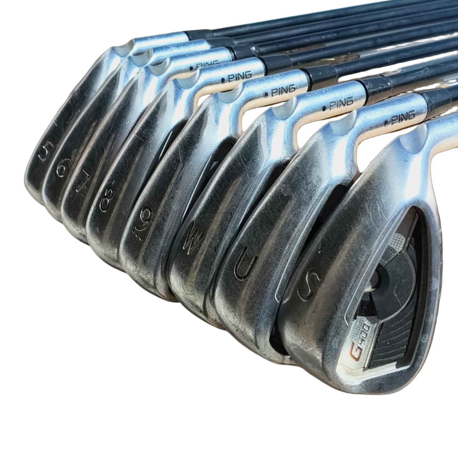 PING G400 IJzerset / 5-PW+GW+SW / Flex Regular / Grafiet 3/7