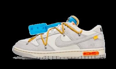 Schoenen - lifestyle - unisex - off-white lot 34 - wit/grijs/oranje/geel.