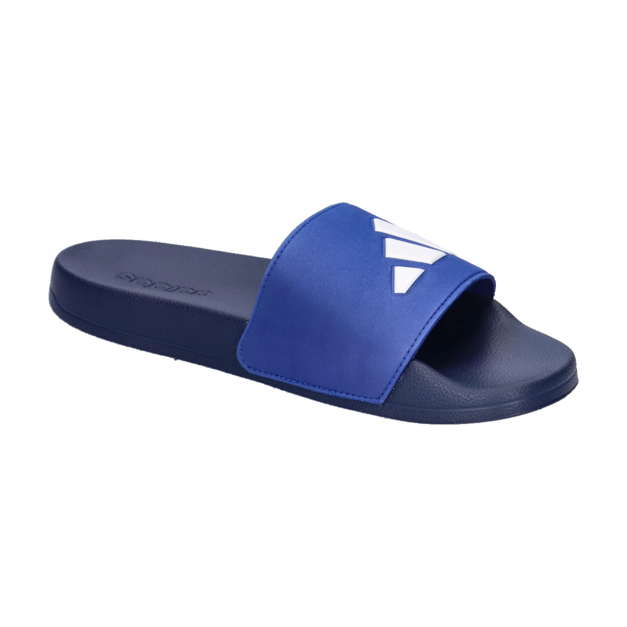 Ciabatta ragazzo adidas adilette shower logo k - blu 8/15