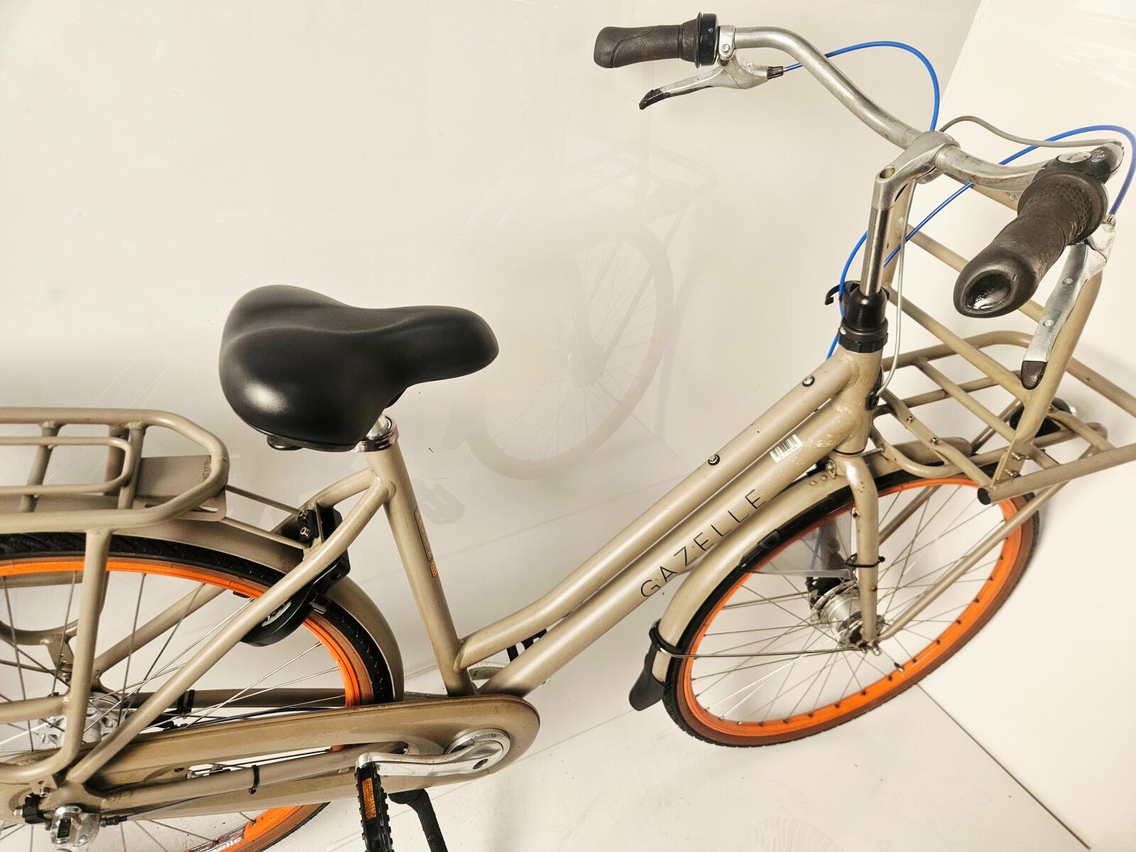 Gazelle Heavy duty NL en nieuw banden, bruin 6/6