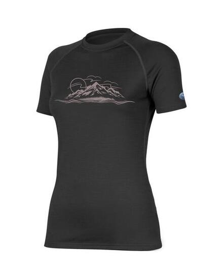 Maglia termica donna lana merino manica corta - GALINA