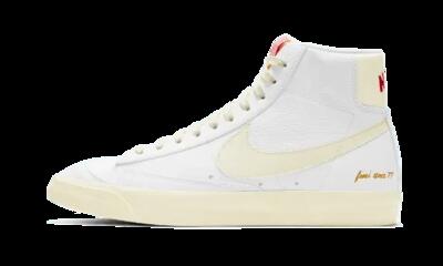 Scarpe - blazer mid '77 - coconut milk/university red