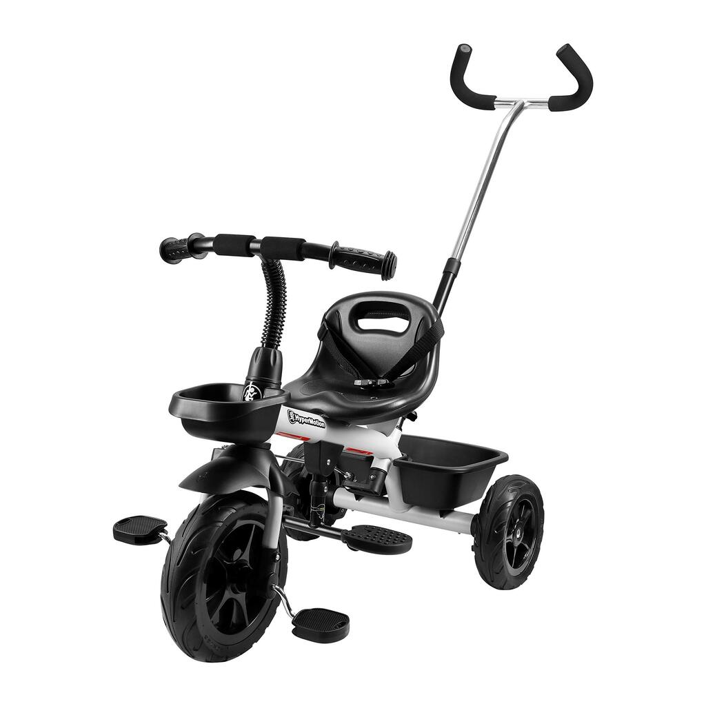 Evolving tricycle 1-5 years - adjustable push bar, 10/8 wheels