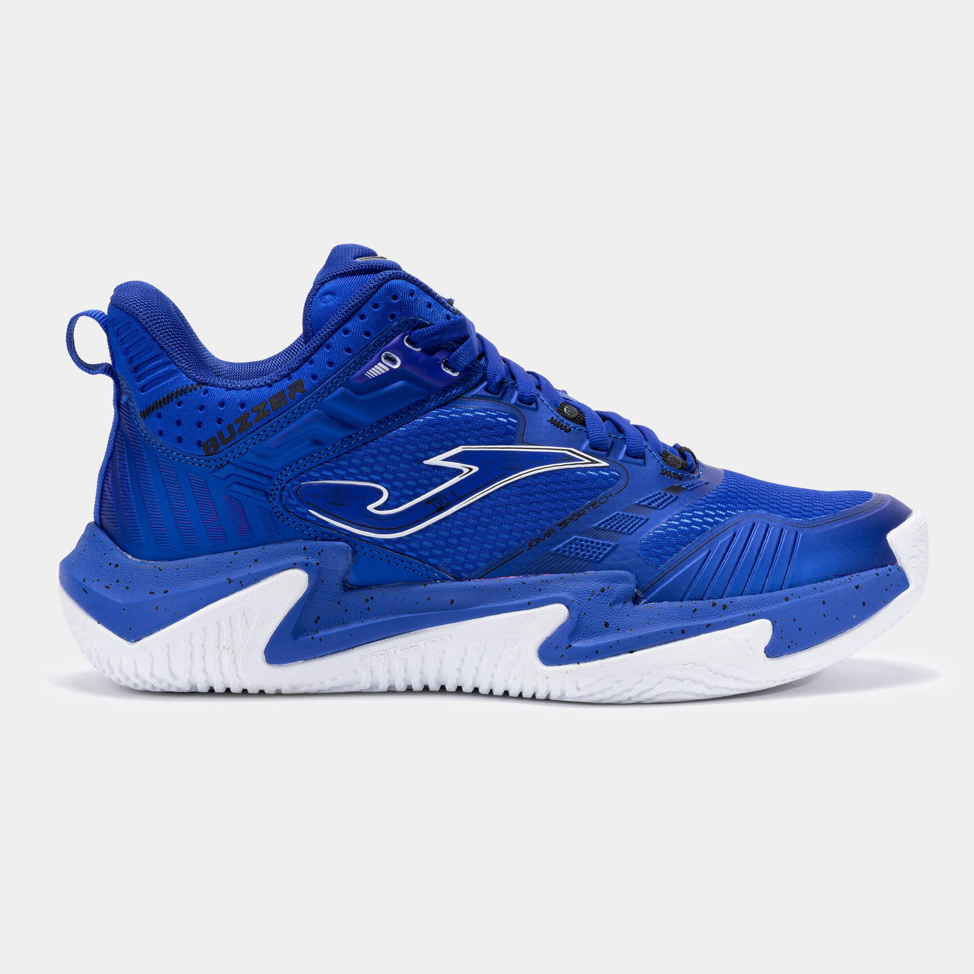 azul royal / blanco