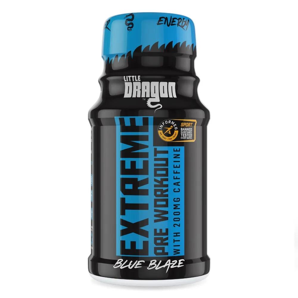 Little Dragon Extreme Pre Workout Shot 60ml x12 Blue Blaze