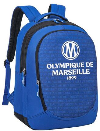 Sac à dos scolaire OM - Collection officielle OLYMPIQUE DE MARSEILLE