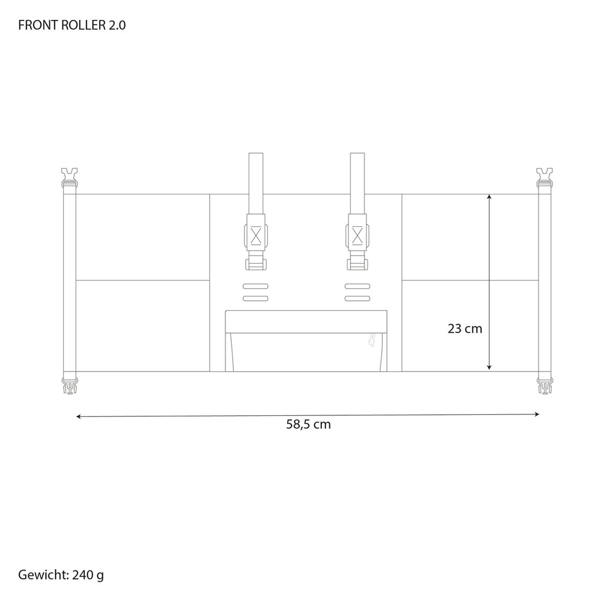 Front Roller 2.0 - schwarz 5/5