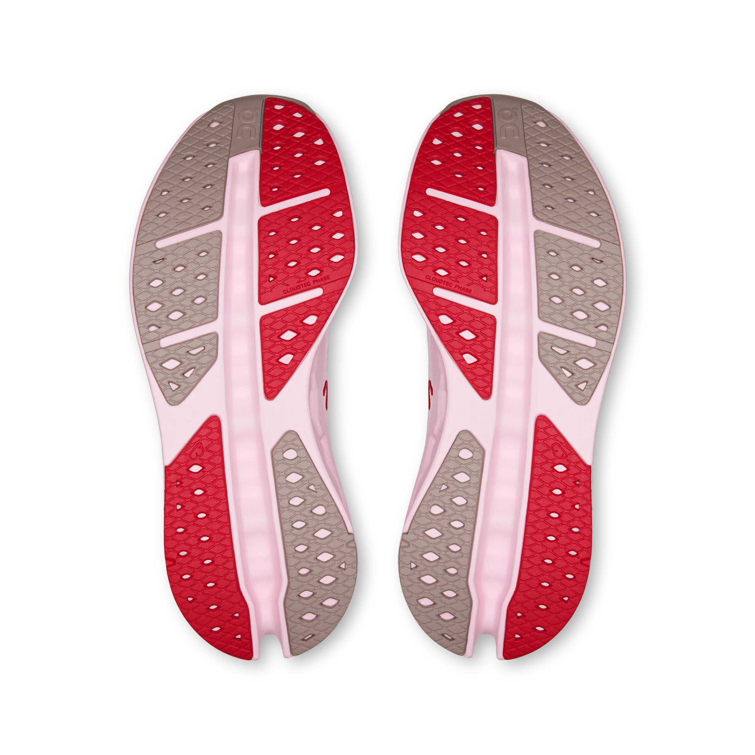 Buty do biegania damskie On Cloudsurfer Max ivory/peony 3/7