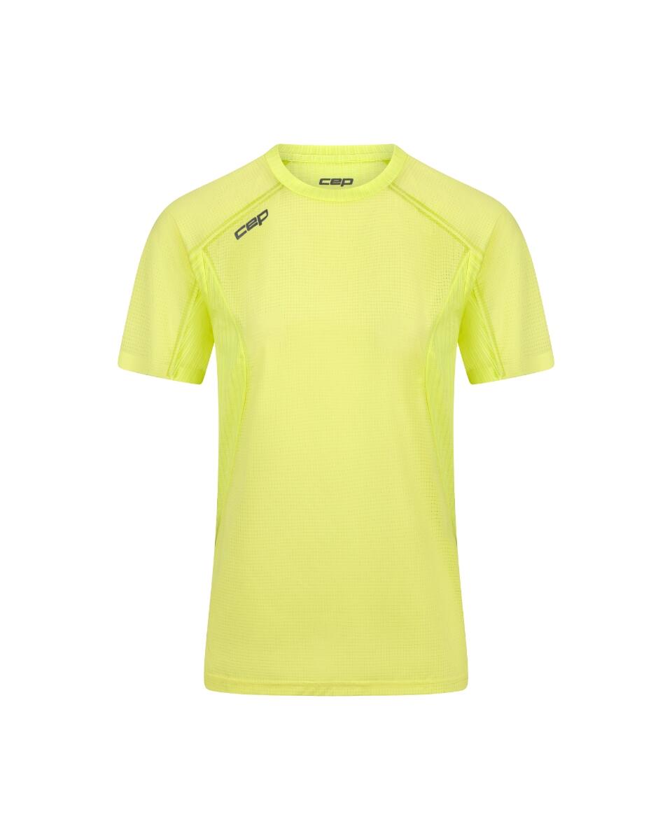 Tricou alergare CEP Pro Run Ultralight W | ultrausor - lime