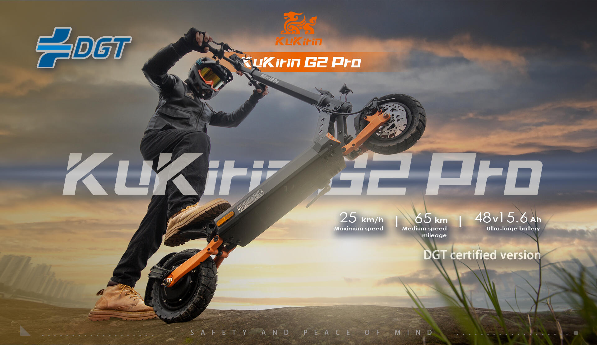 Trottinette électrique pliable adulte G2 Pro VMP, certification DGT, pneus 9" 15/15