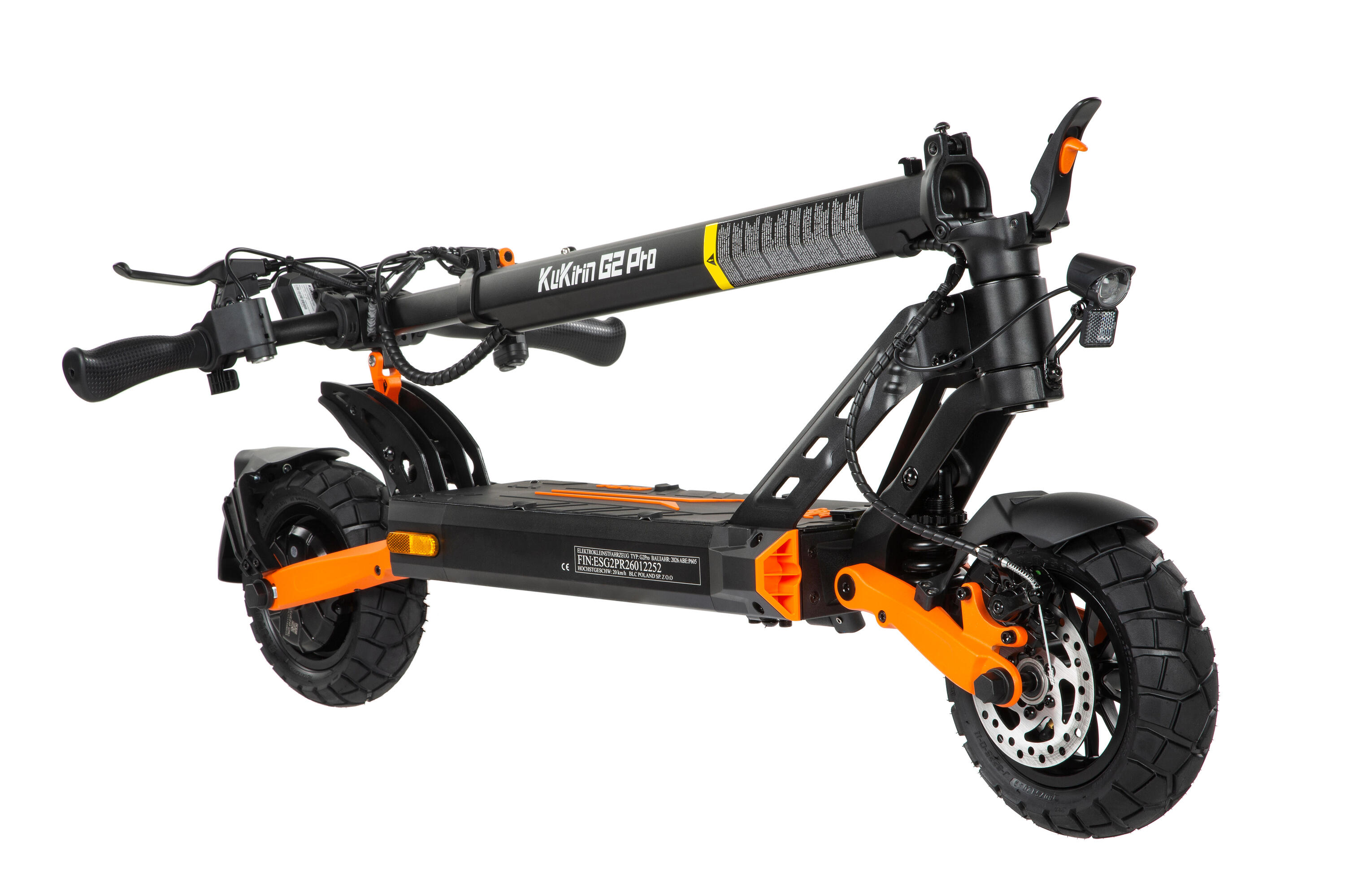 KuKirin G2 PRO ABE E-Scooter 20 km/h mit langer Reichweite 4/15