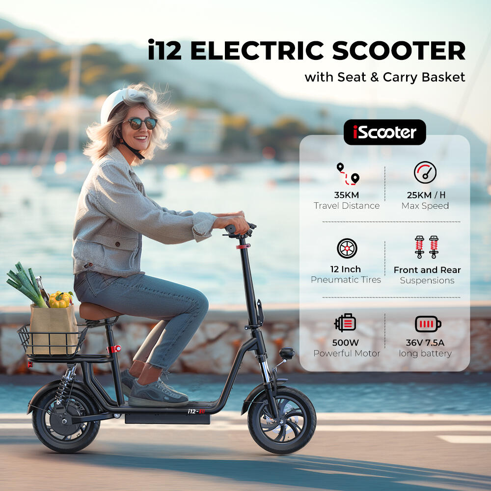 Trottinette électrique iScooter i12 6/12