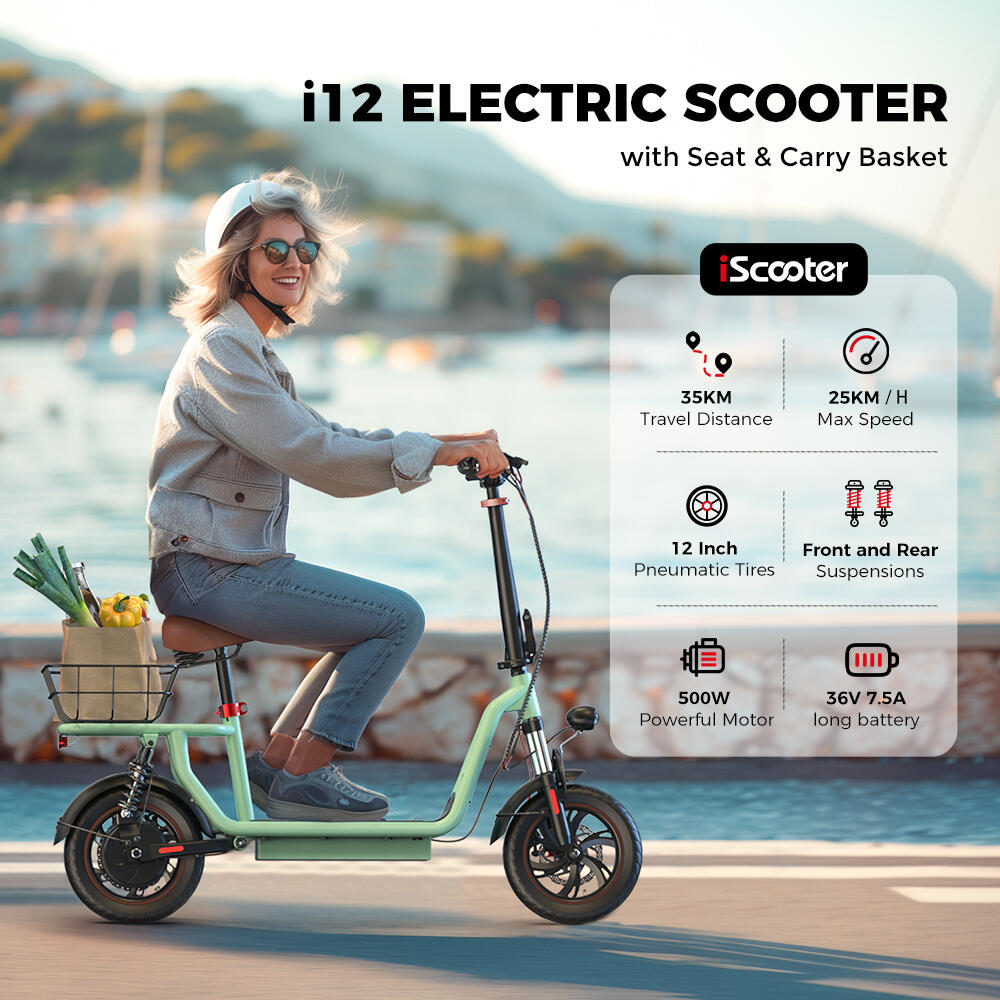 Trottinette électrique iScooter i12 7/14