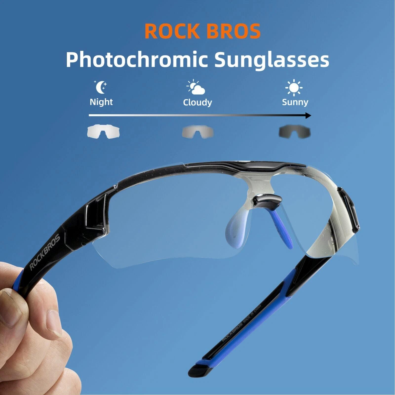 Selbsttönende Sportbrille mit UV400 Schutz 4/10