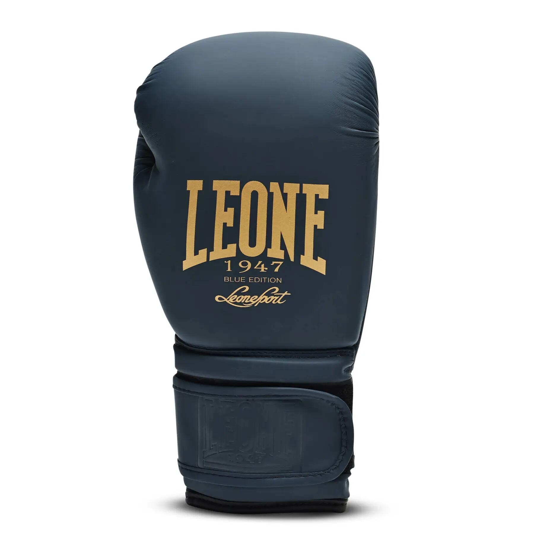 Rękawice bokserskie Leone Blue Edition 2/6
