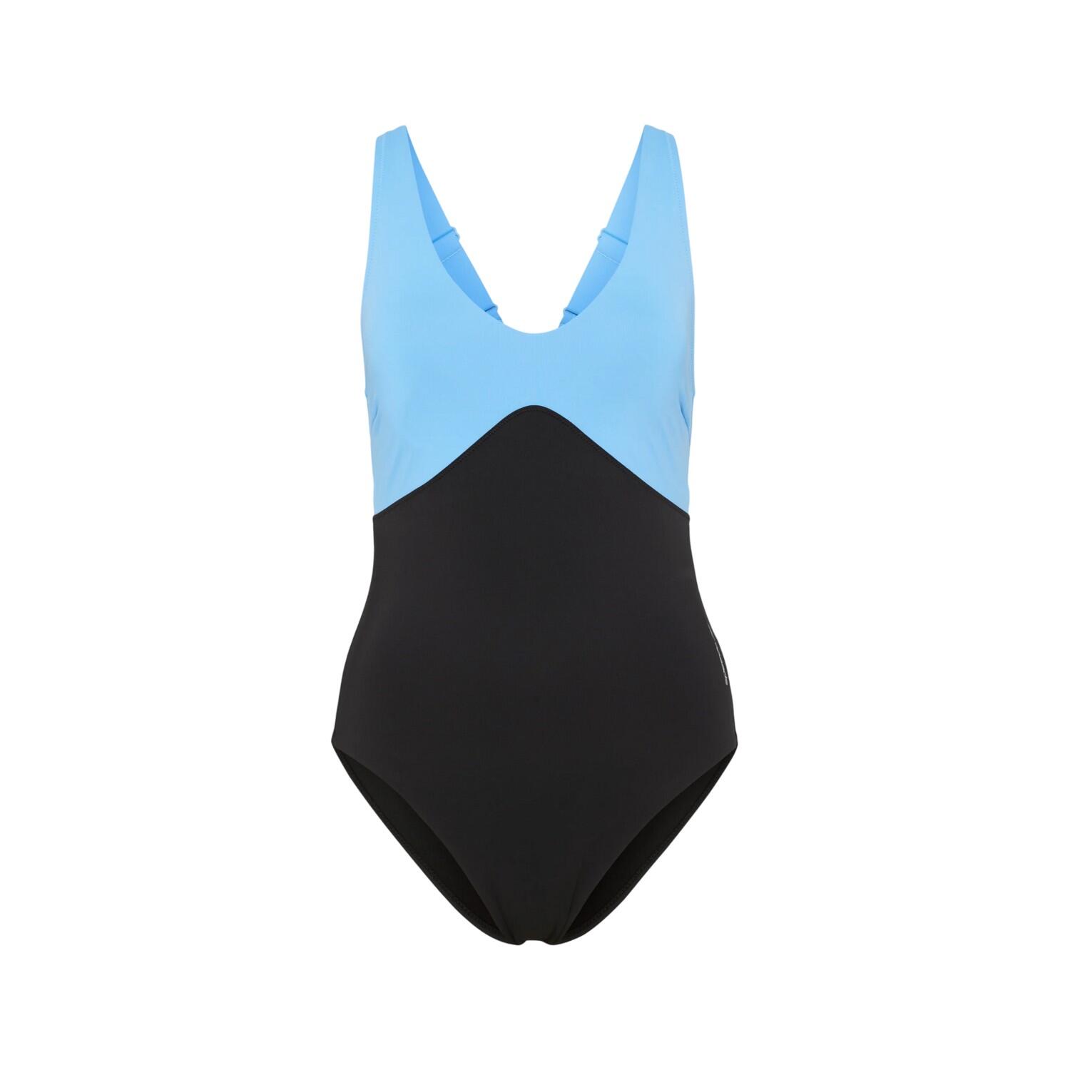 Speedo Womens/Ladies Colour Block One Piece Swimsuit