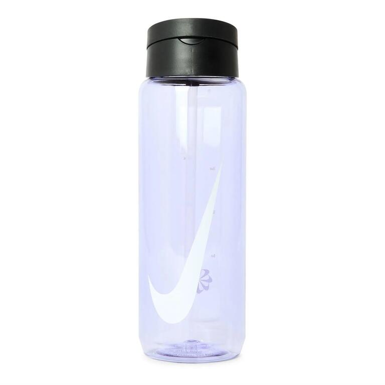 Light purple Nike Recharge 700ml water bottle with black lid