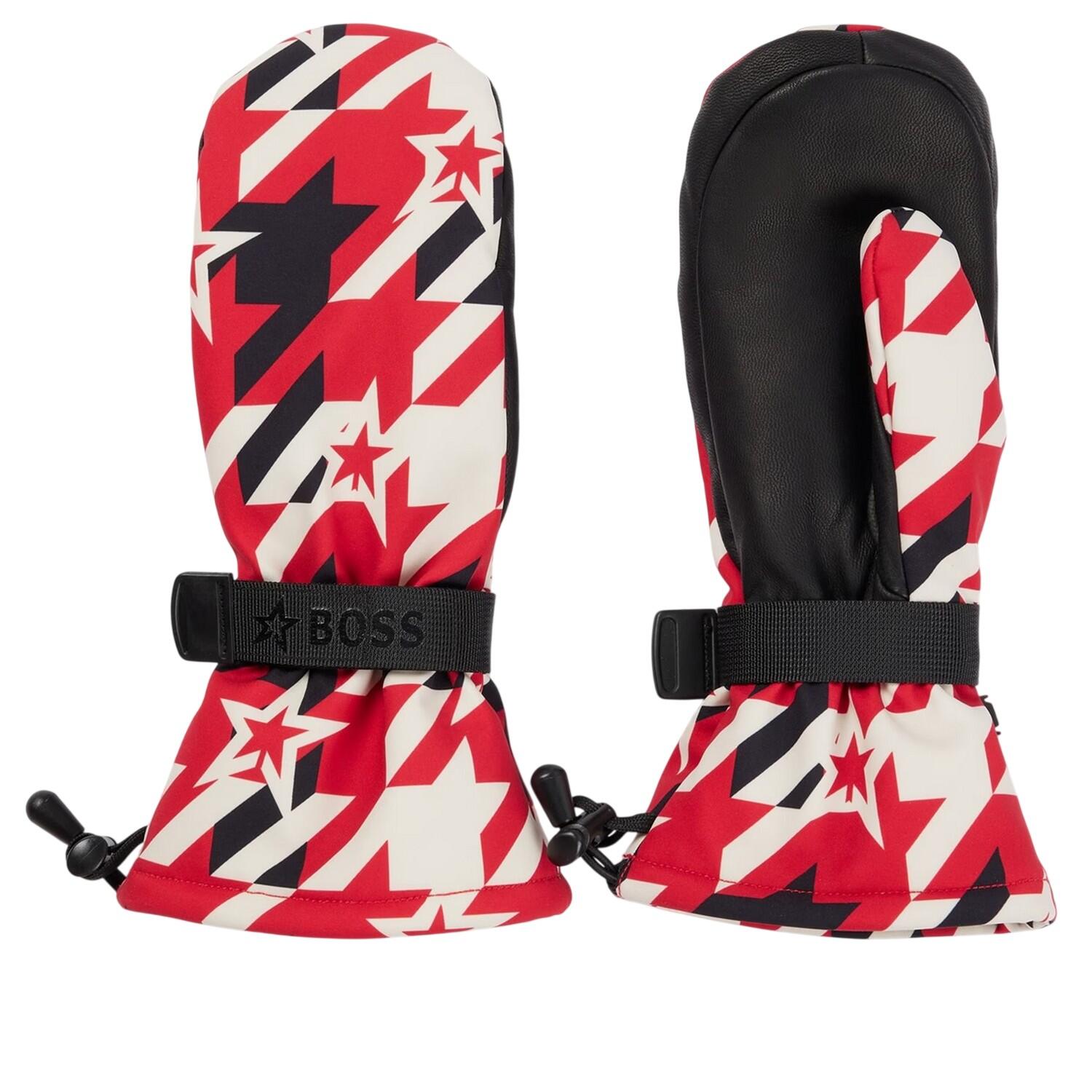 Boss Unisex Adult Houndstooth Ski Gloves