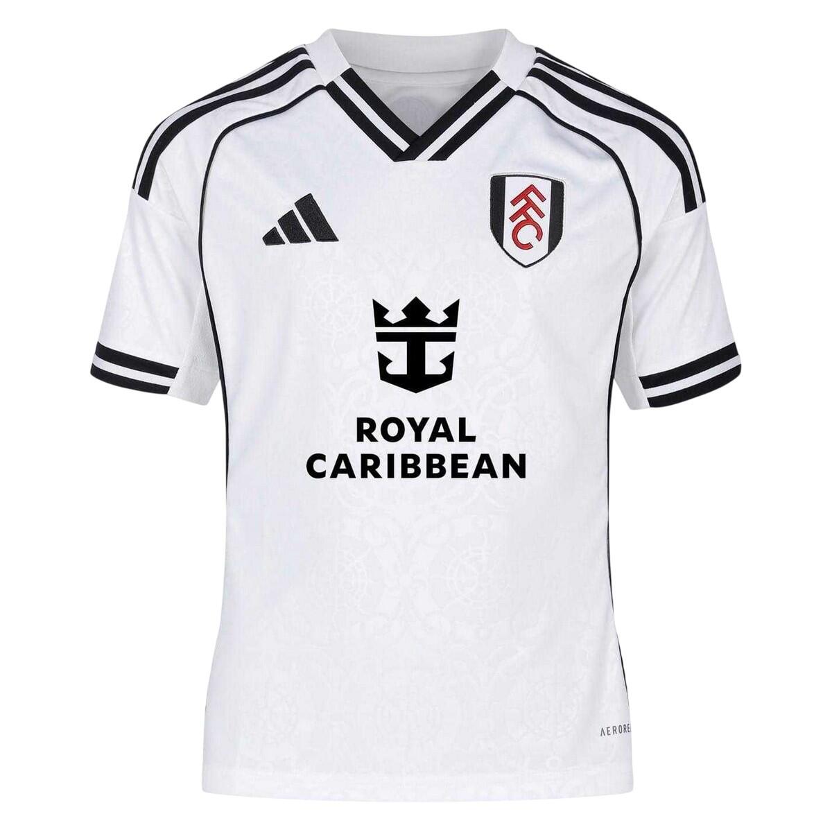 Fulham FC Childrens/Kids 25/26 Adidas Home Shirt