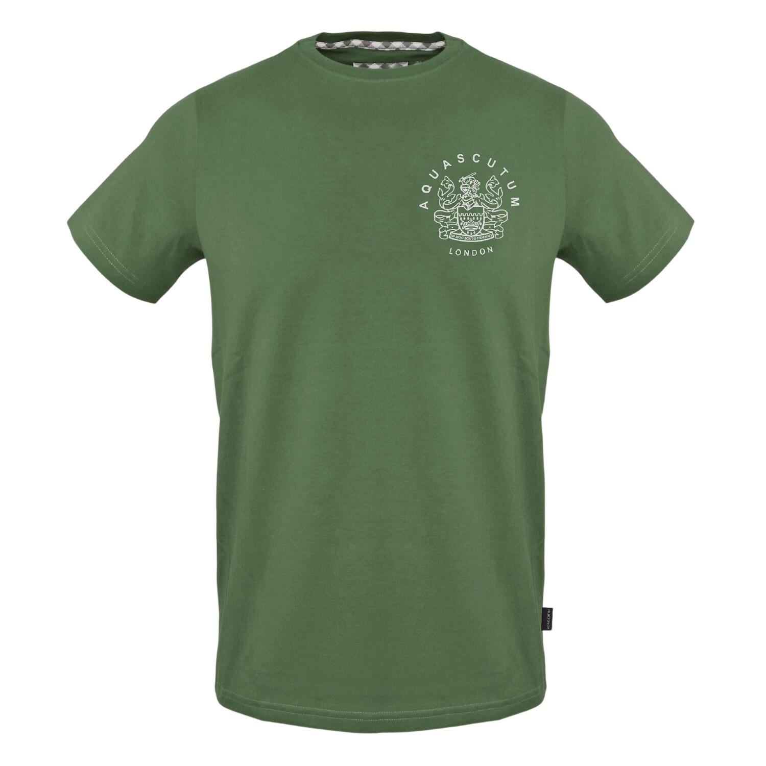 Aquascutum Unisex Adult Logo Cotton T-Shirt