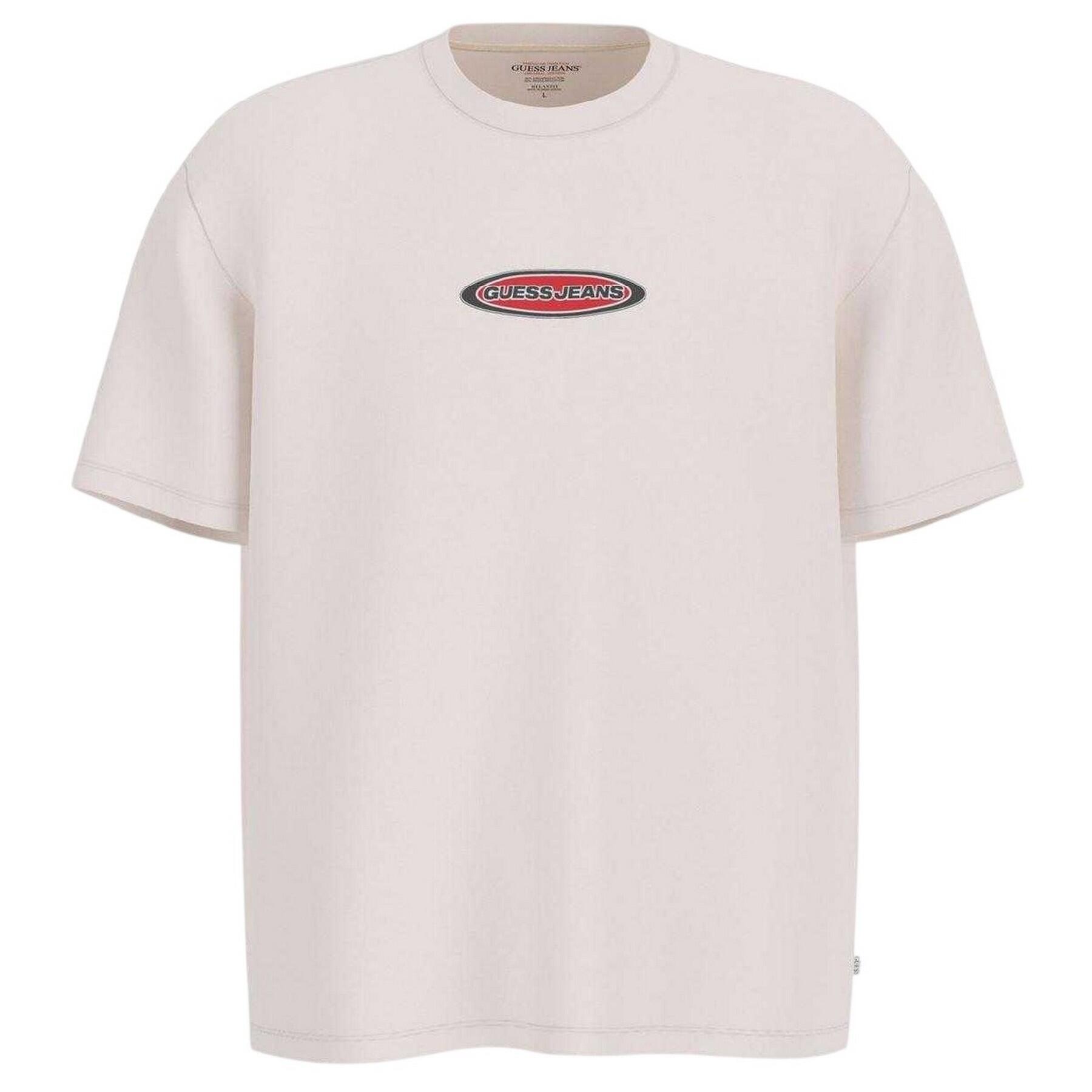 Guess Mens Oval Logo T-Shirt