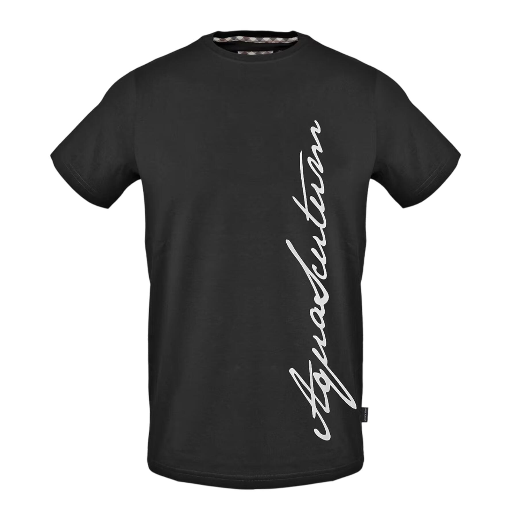 Aquascutum Mens Script Logo T-Shirt