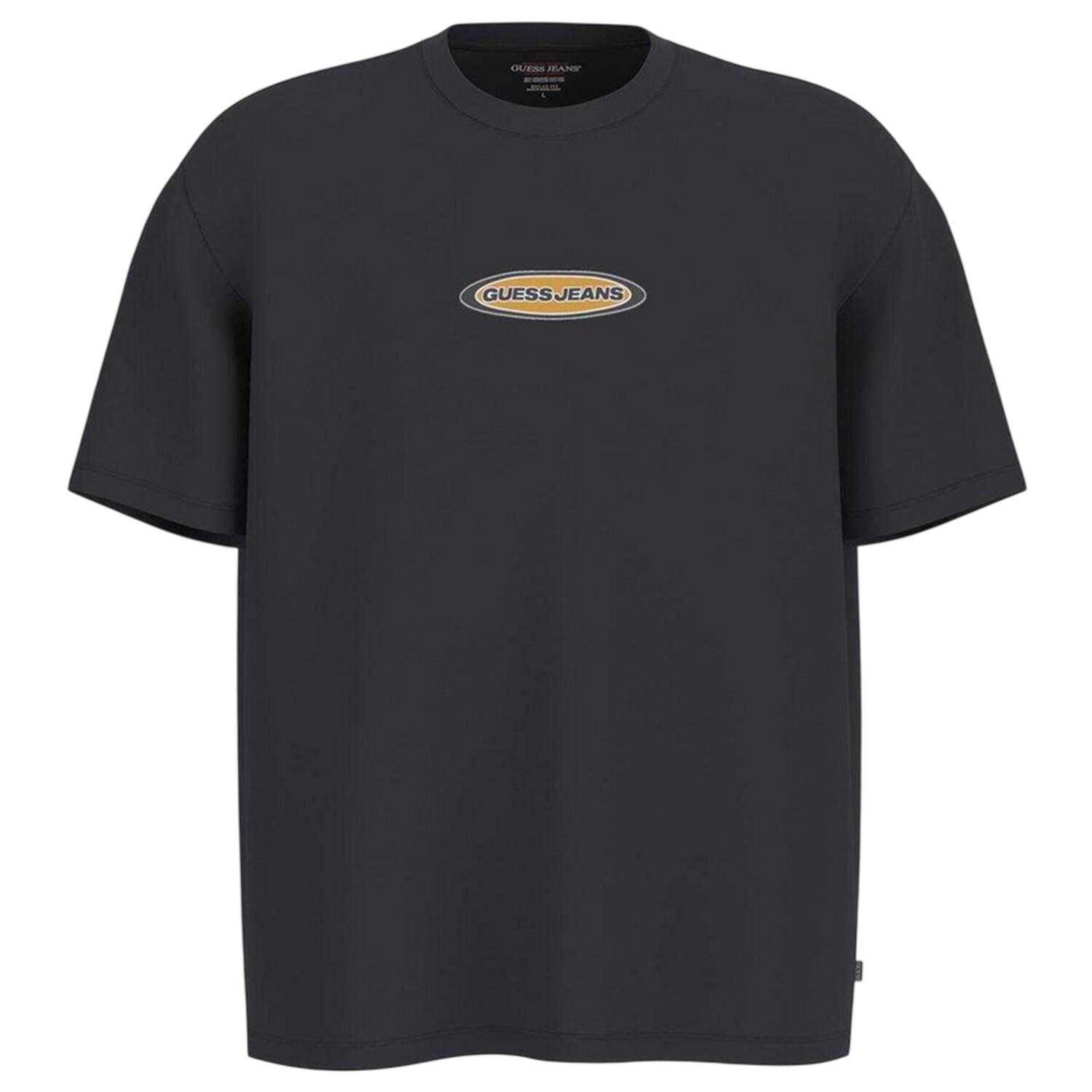 Guess Unisex Adult Wordmark Jersey Crew Neck T-Shirt