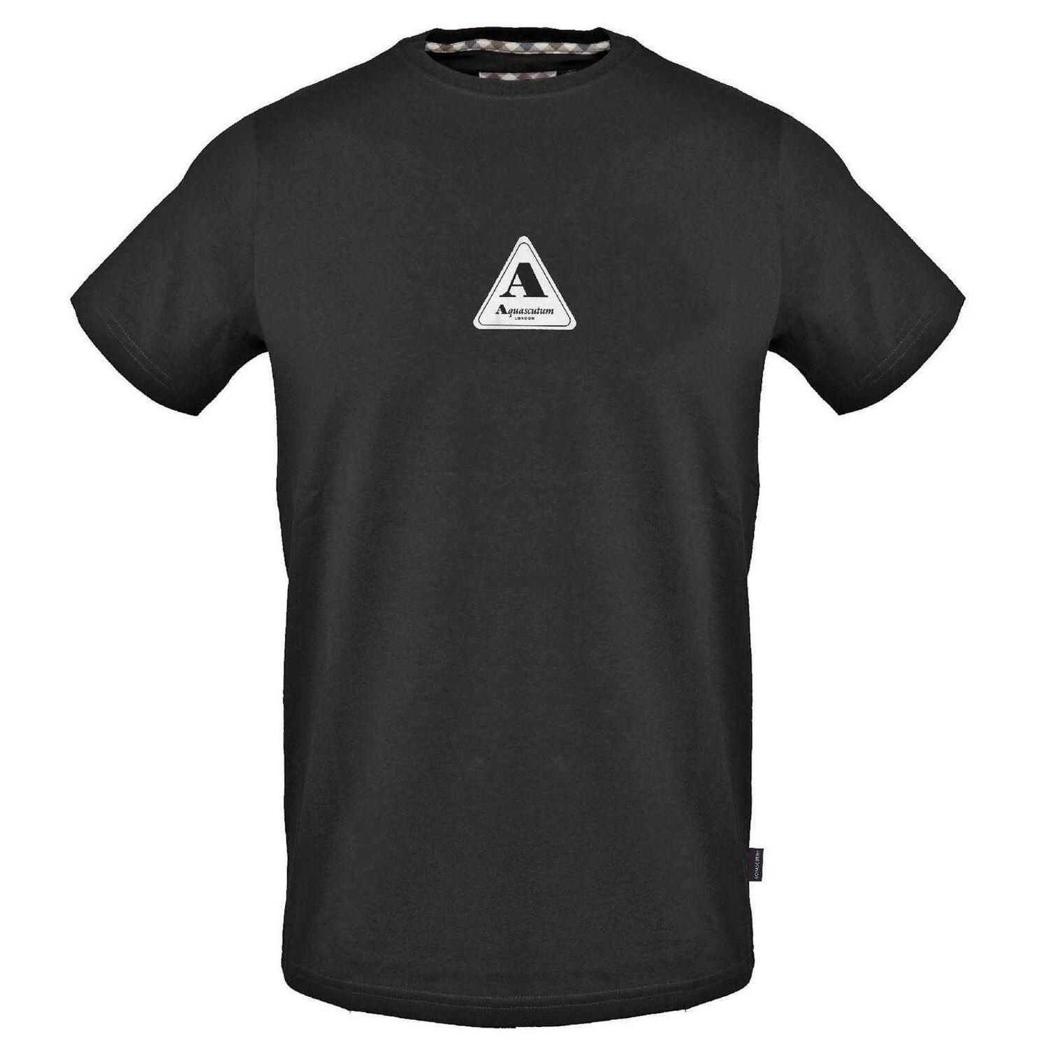 Aquascutum Mens Logo Cotton T-Shirt