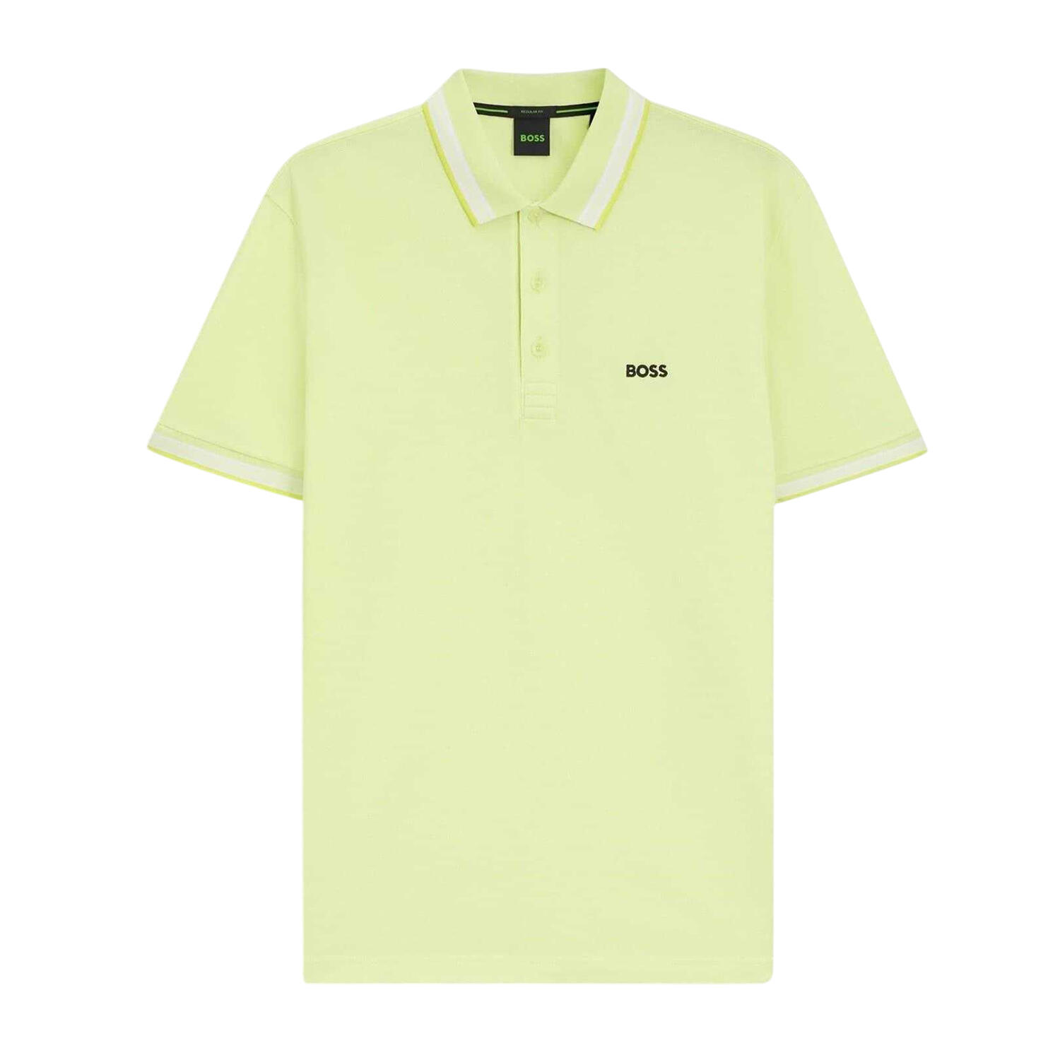 Boss Mens Paddy Contrast Tipped Polo Shirt