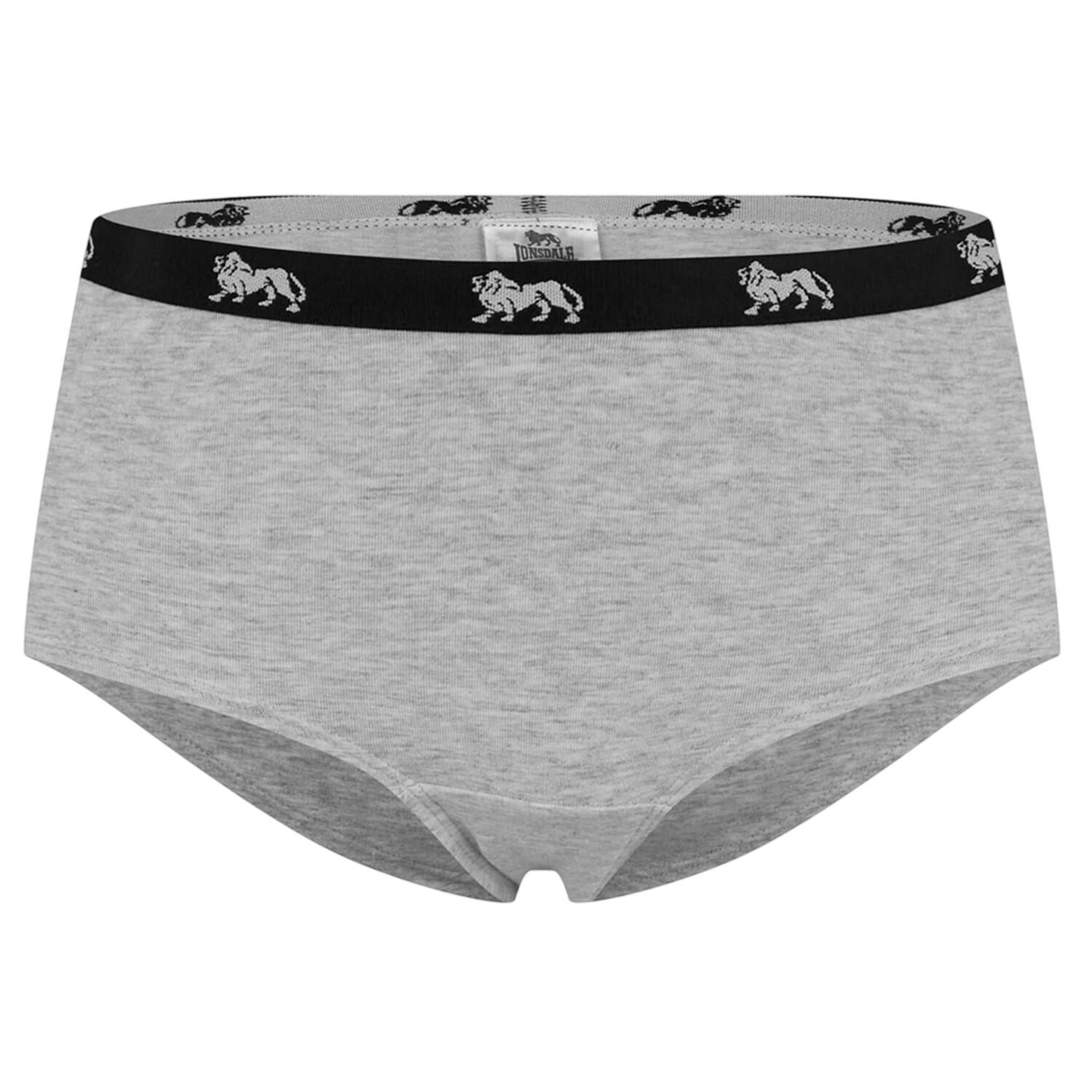 Lonsdale Womens/Ladies Logo Cotton Briefs