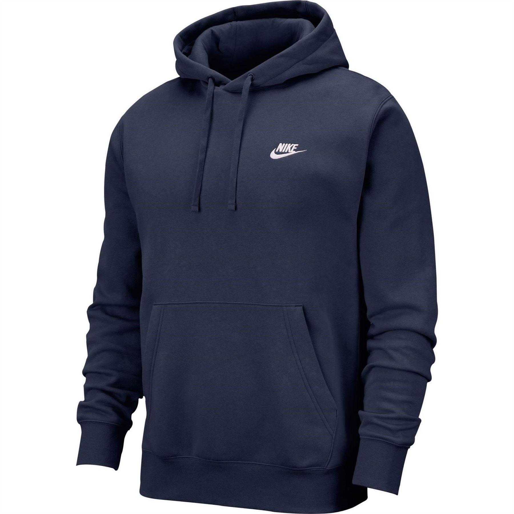 Nike Mens Club Fleece Pullover Hoodie