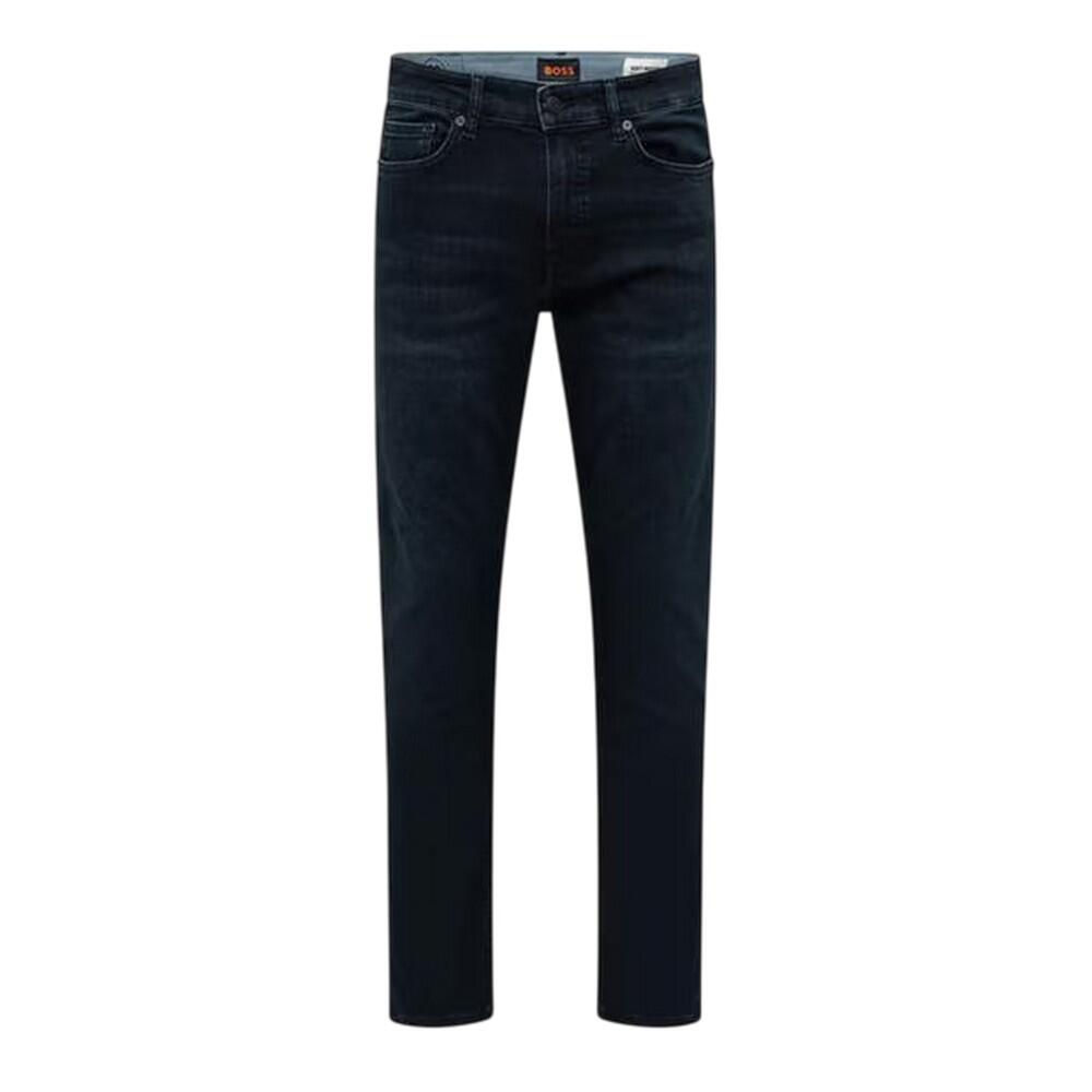 Boss Mens Delaware Dark Wash Slim Jeans