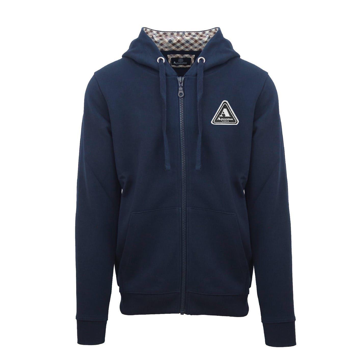 Aquascutum Mens Active Full Zip Hoodie