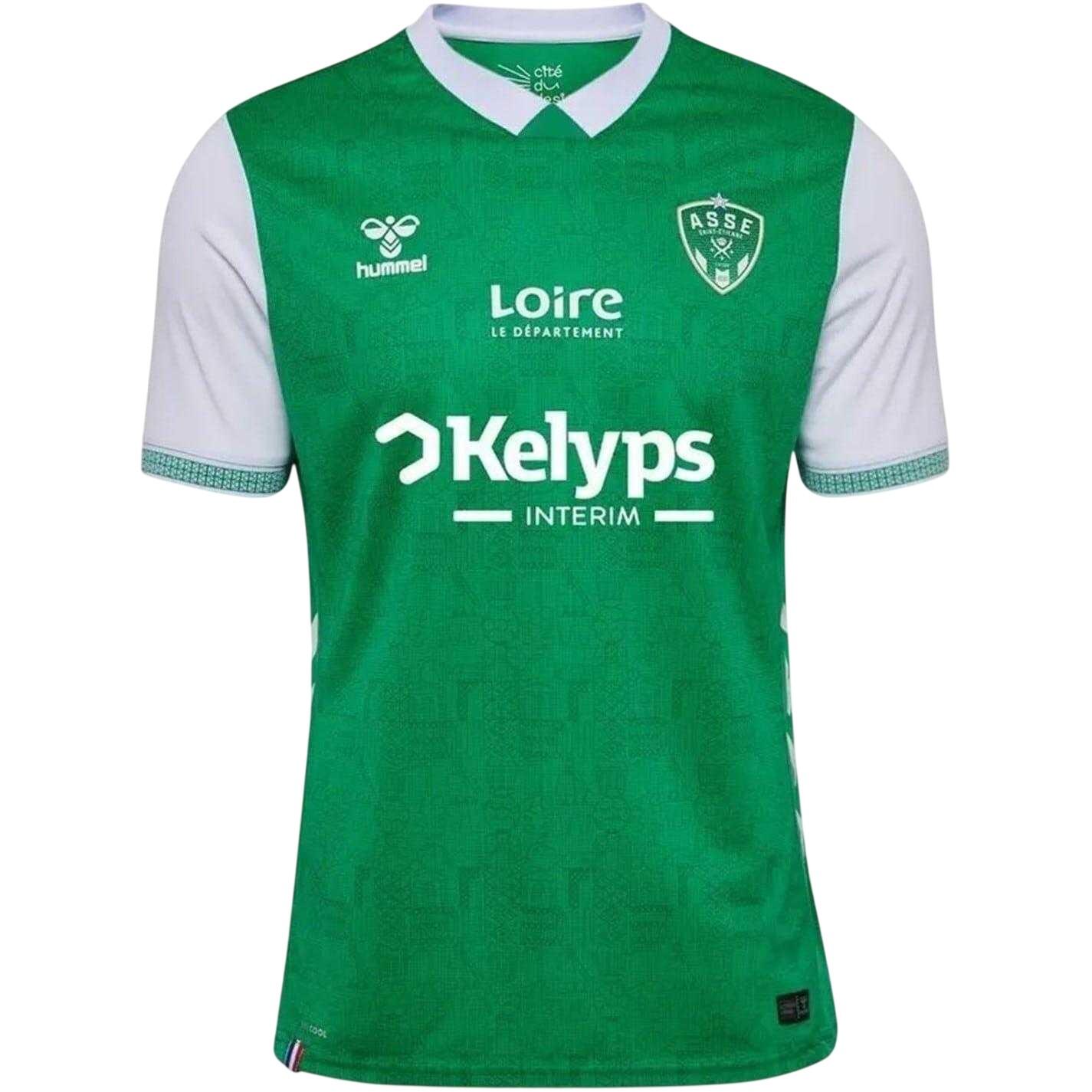 Hummel Mens 2025/2026 AS Saint-Étienne Home Shirt