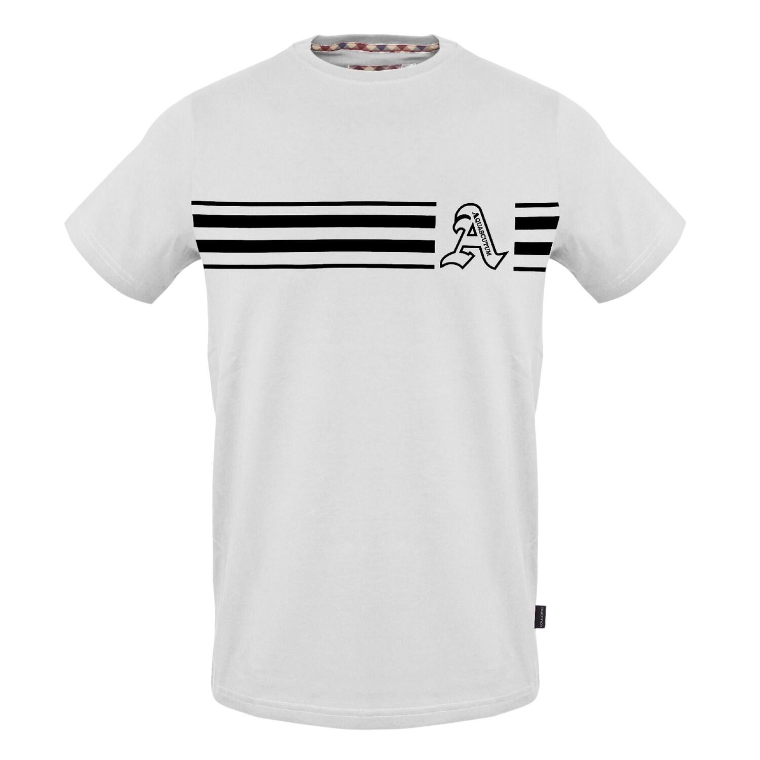 Aquascutum Unisex Adult Letter A T-Shirt