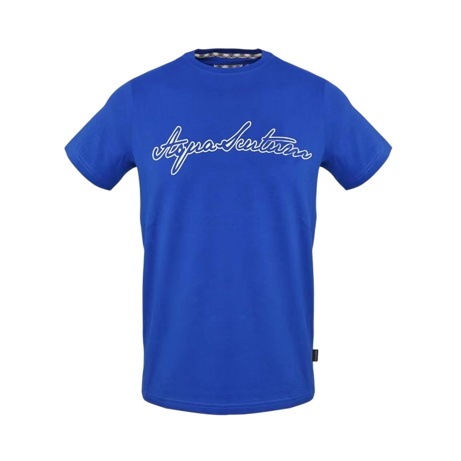 Aquascutum Mens Logo Jersey Cotton T-Shirt