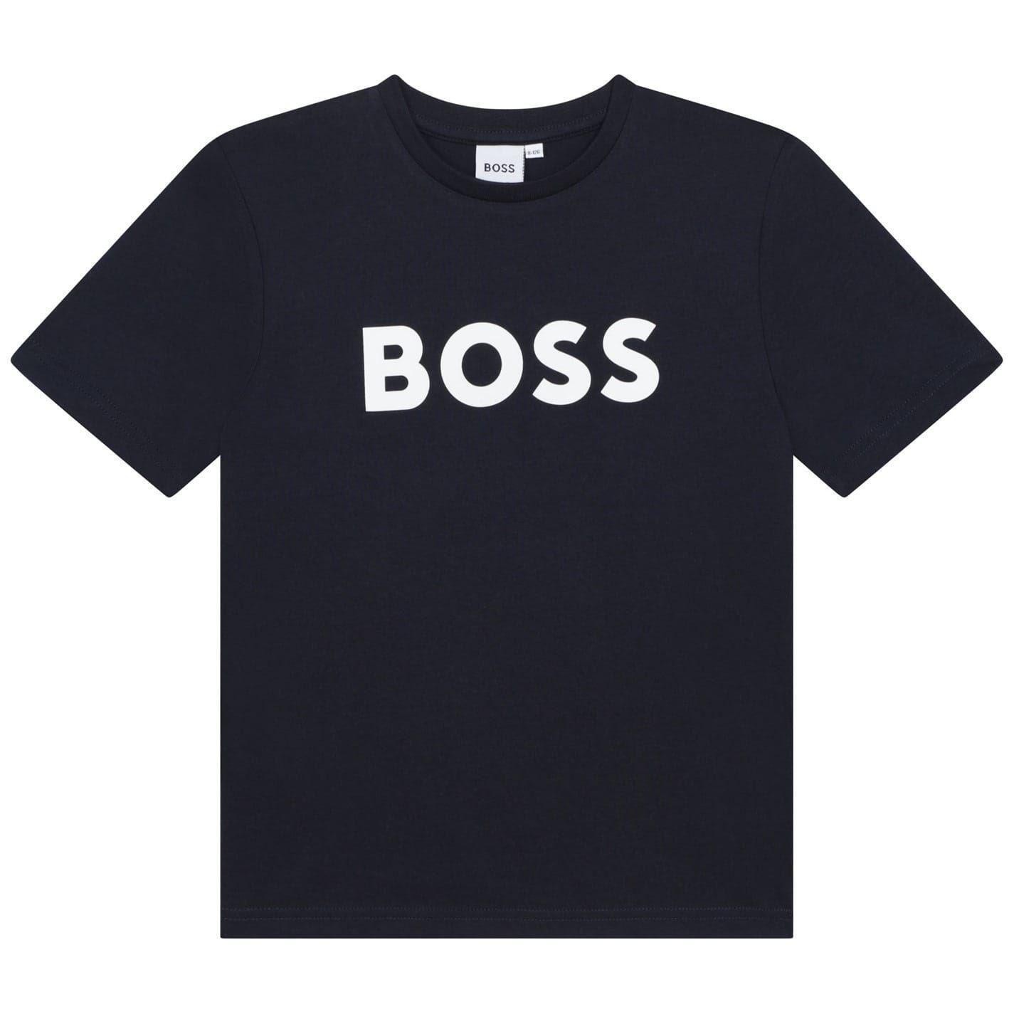 Boss Childrens/Kids Large Logo T-Shirt