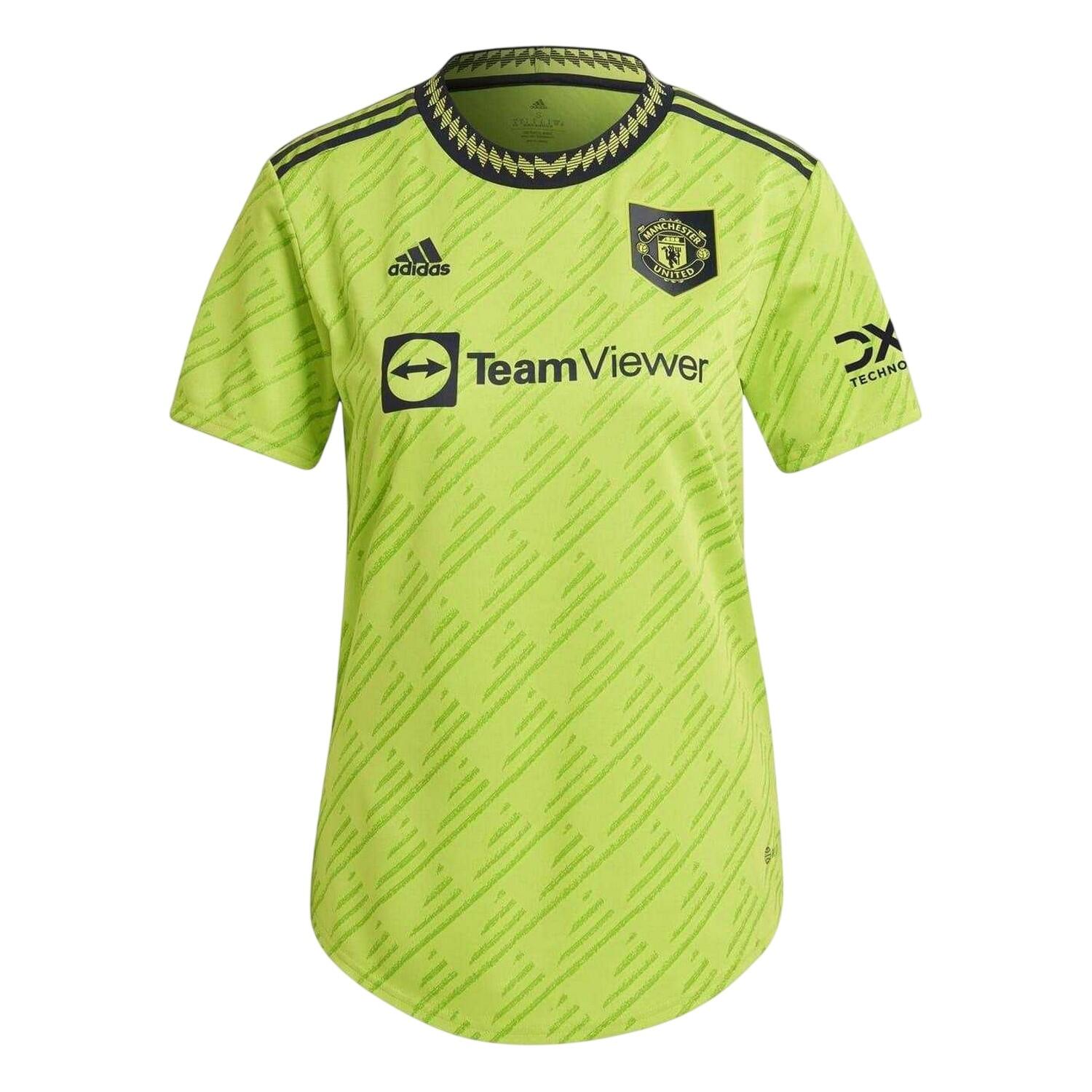 Adidas Womens/Ladies Manchester United FC Crew Neck Goalkeeper Jersey