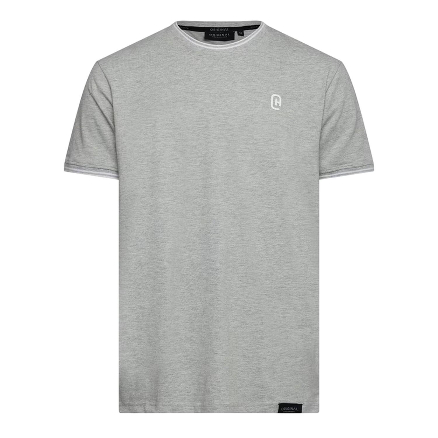 Crosshatch Mens Preece Contrast Striped T-Shirt