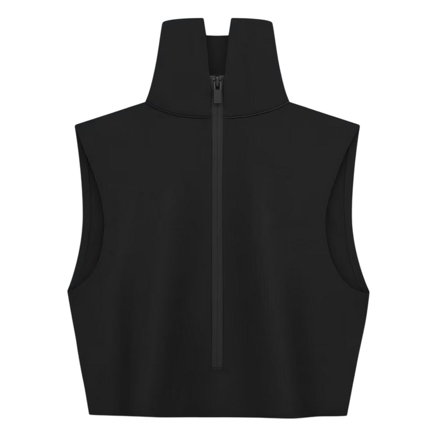 Adidas Womens/Ladies High-Neck Crop Top