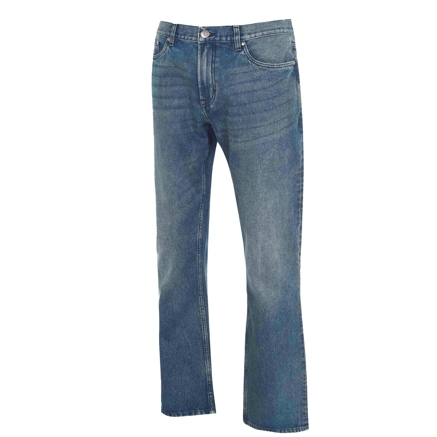 Firetrap Mens Tokyo Cotton Bootcut Jeans