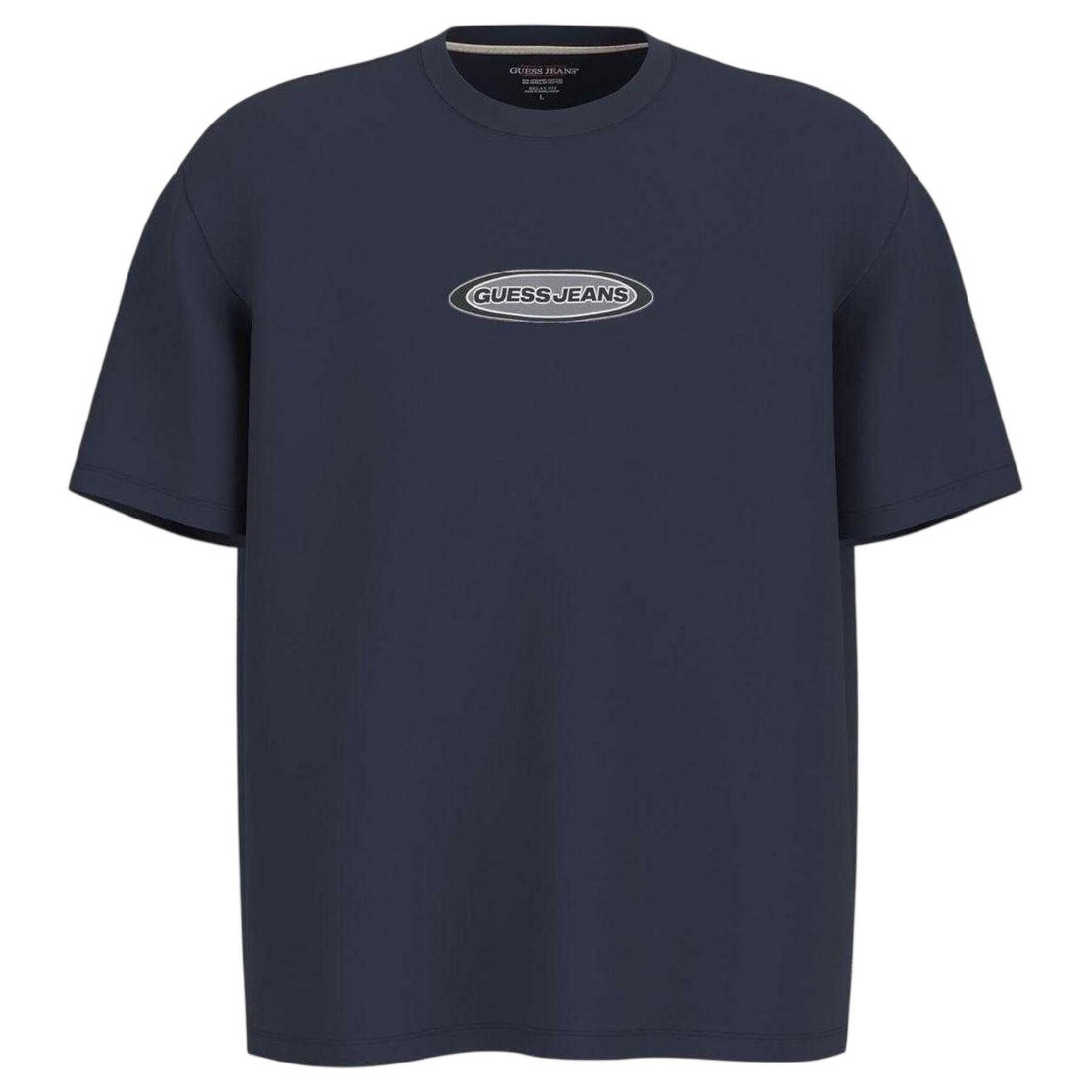 Guess Mens Oval Logo T-Shirt