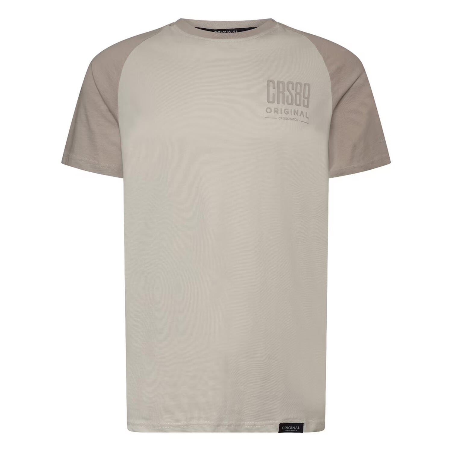Crosshatch Mens Bretsby Logo Cotton T-Shirt