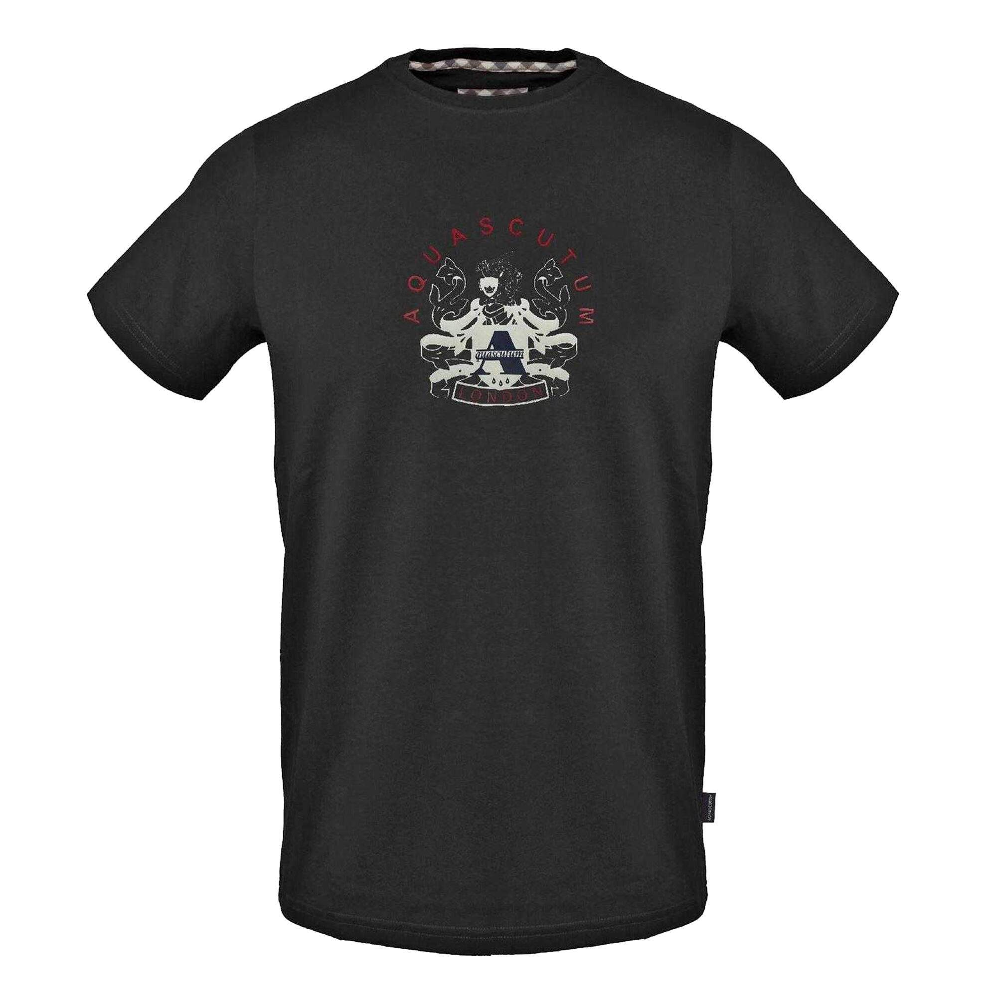 Aquascutum Mens Graphic Print T-Shirt