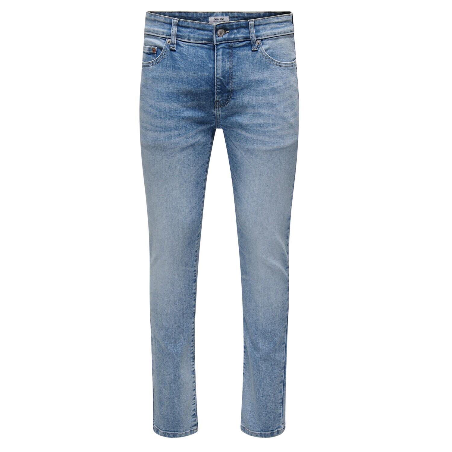 Only Mens Denim Plain 5 Pockets Slim Jeans